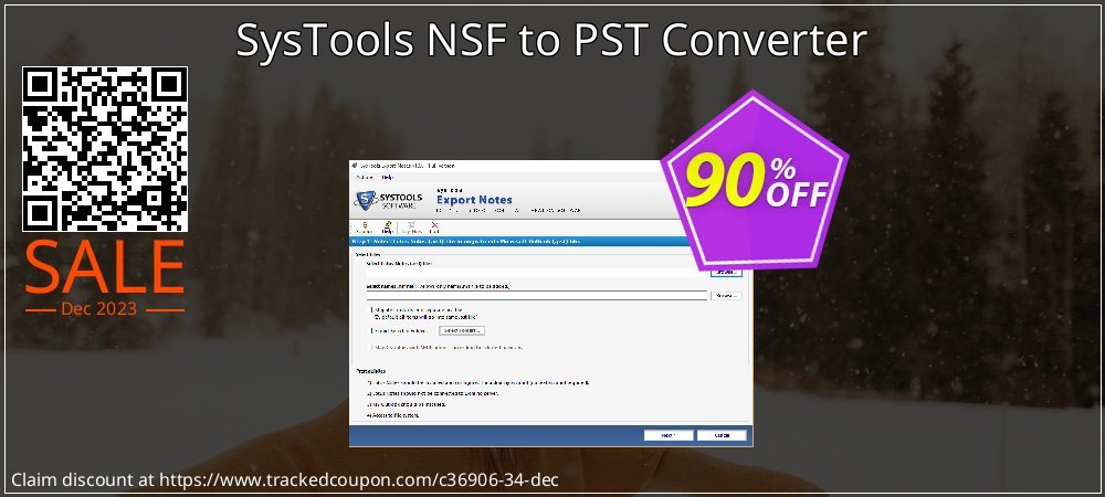 Get 90% OFF SysTools NSF to PST Converter offering sales
