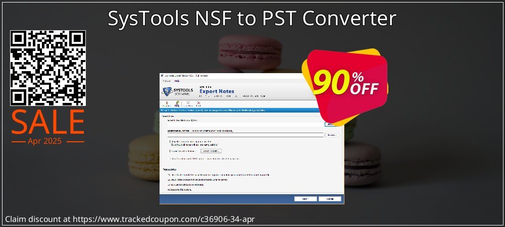 SysTools NSF to PST Converter coupon on World Password Day discounts