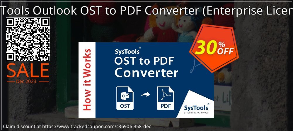 SysTools Outlook OST to PDF Converter - Enterprise License  coupon on Easter Day super sale