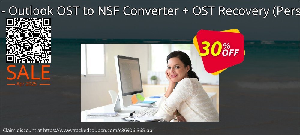 Bundle Offer - Outlook OST to NSF Converter + OST Recovery - Personal License  coupon on National Walking Day offering discount