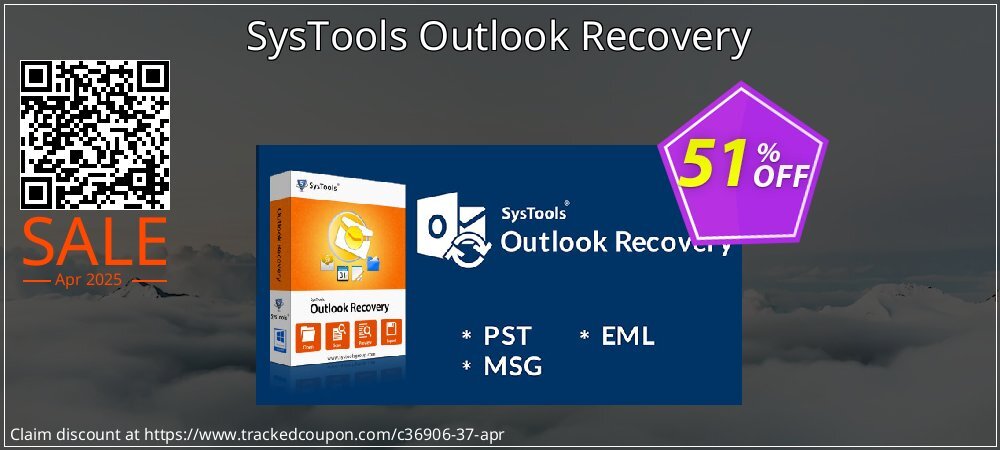 SysTools Outlook Recovery coupon on April Fools' Day sales