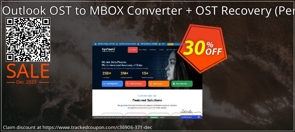 Bundle Offer - Outlook OST to MBOX Converter + OST Recovery - Personal License  coupon on World Party Day deals