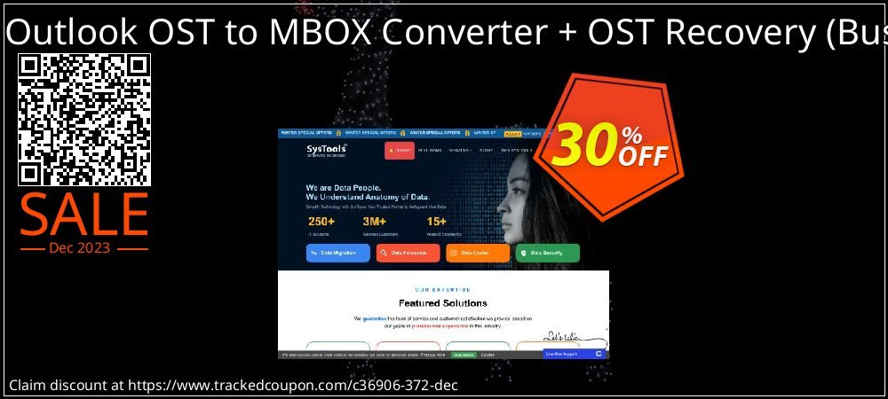 Bundle Offer - Outlook OST to MBOX Converter + OST Recovery - Business License  coupon on April Fools' Day offer