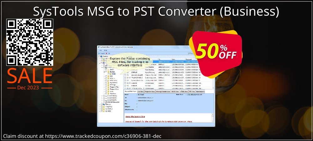 Claim 50% OFF SysTools MSG to PST Converter - Business Coupon discount June, 2021