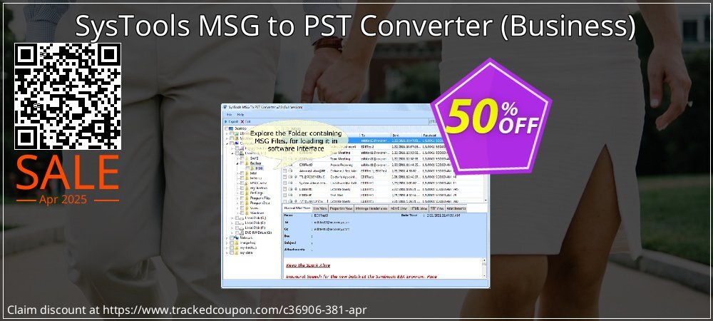 SysTools MSG to PST Converter - Business  coupon on World Party Day offer