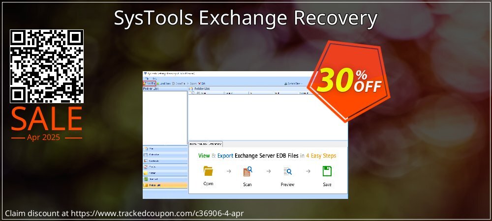 SysTools Exchange Recovery coupon on Tell a Lie Day discount