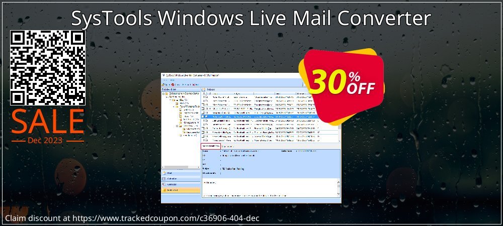 SysTools Windows Live Mail Converter coupon on Earth Hour super sale