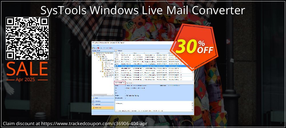 SysTools Windows Live Mail Converter coupon on Tell a Lie Day discounts