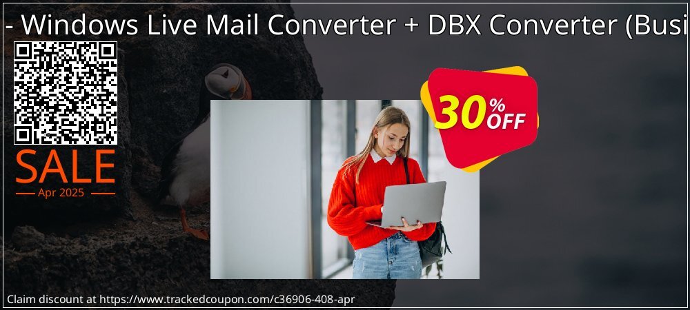 Bundle Offer - Windows Live Mail Converter + DBX Converter - Business License  coupon on Easter Day offer