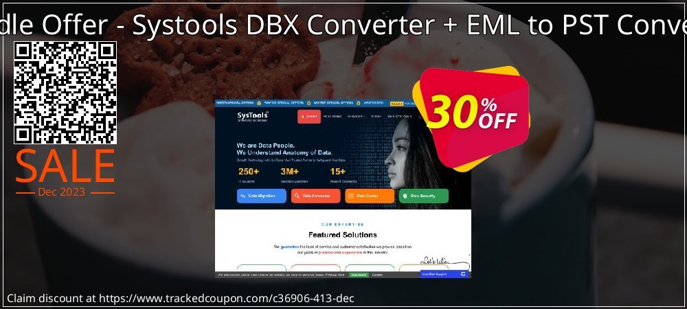 Bundle Offer - Systools DBX Converter + EML to PST Converter coupon on Easter Day discounts