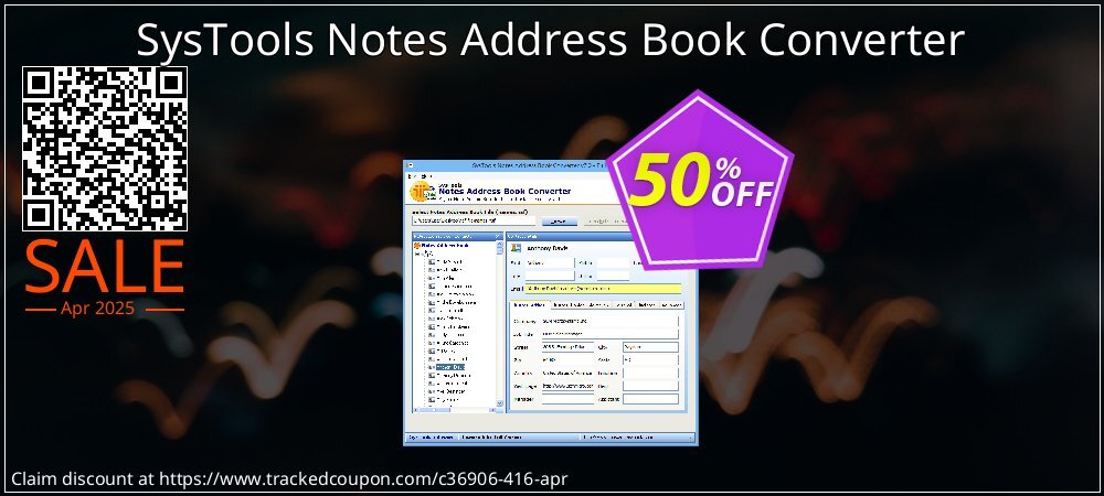 SysTools Notes Address Book Converter coupon on Palm Sunday sales