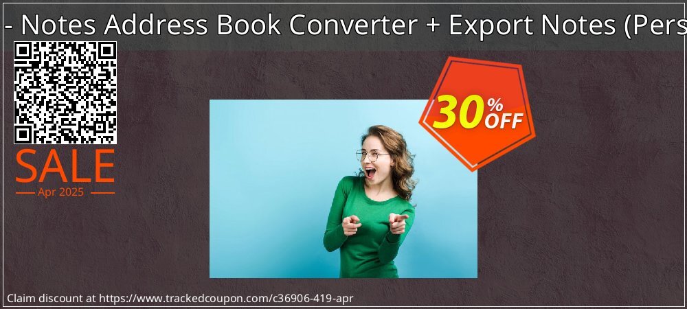 Bundle Offer - Notes Address Book Converter + Export Notes - Personal License  coupon on World Password Day offering sales