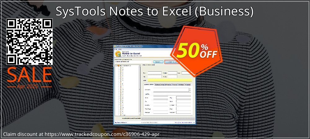 SysTools Notes to Excel - Business  coupon on Tell a Lie Day offering sales