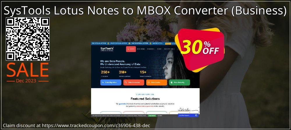 SysTools Lotus Notes to MBOX Converter - Business  coupon on Easter Day offering sales