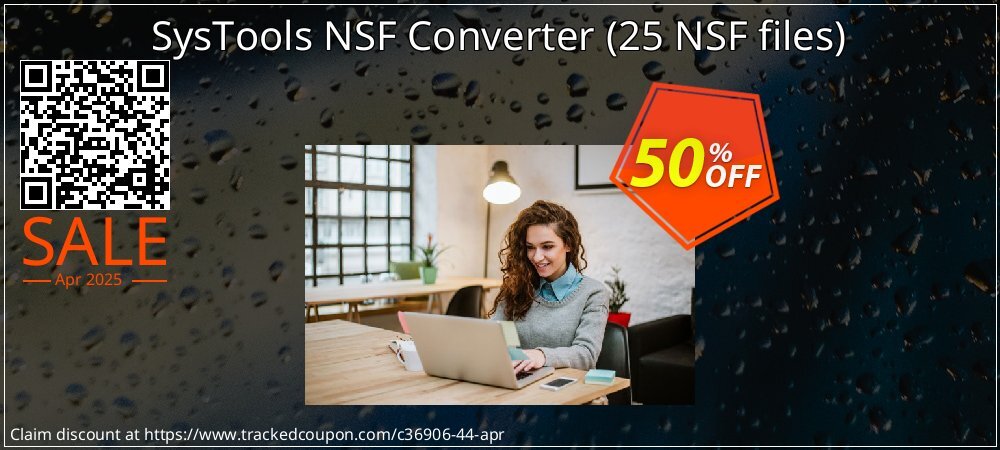 SysTools NSF Converter - 25 NSF files  coupon on World Password Day promotions
