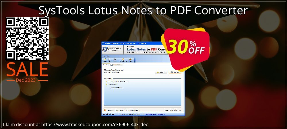 SysTools Lotus Notes to PDF Converter coupon on Easter Day deals