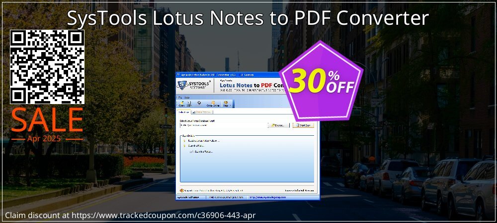 SysTools Lotus Notes to PDF Converter coupon on Constitution Memorial Day offer