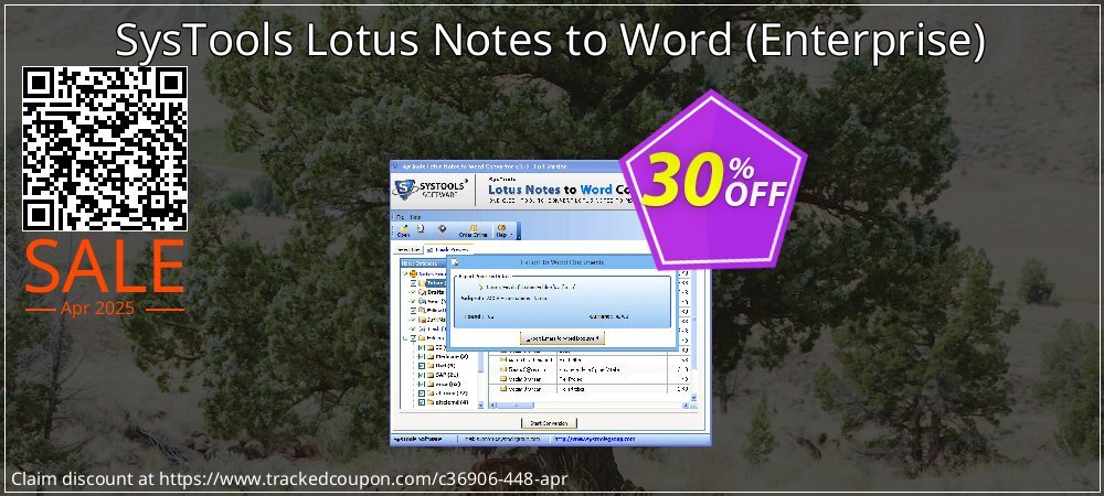 SysTools Lotus Notes to Word - Enterprise  coupon on Constitution Memorial Day discounts