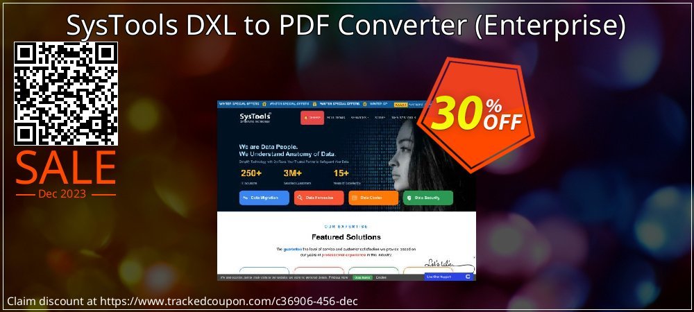 SysTools DXL to PDF Converter - Enterprise  coupon on Palm Sunday offering discount
