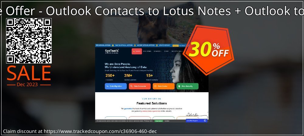 Bundle Offer - Outlook Contacts to Lotus Notes + Outlook to Notes coupon on National Walking Day sales
