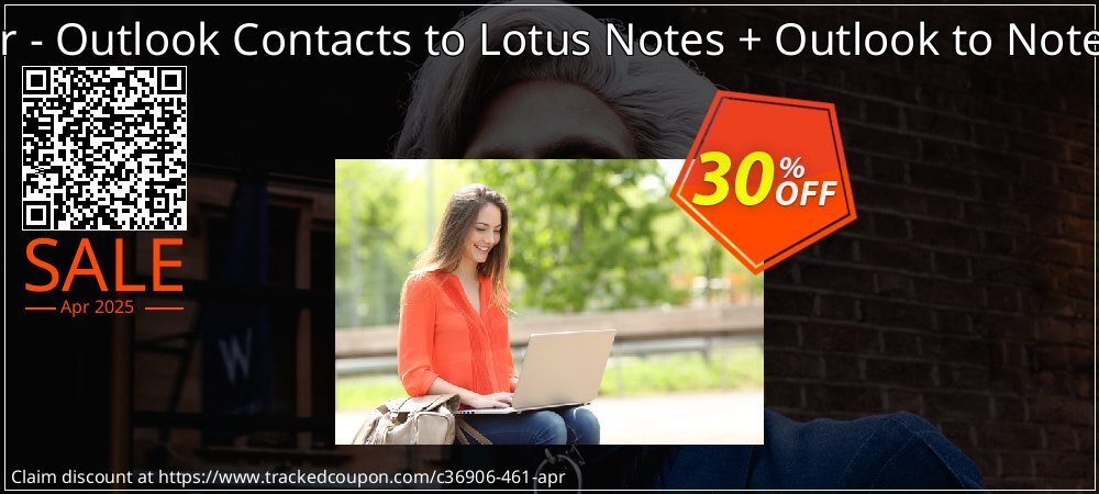 Bundle Offer - Outlook Contacts to Lotus Notes + Outlook to Notes - Business  coupon on National Loyalty Day offer