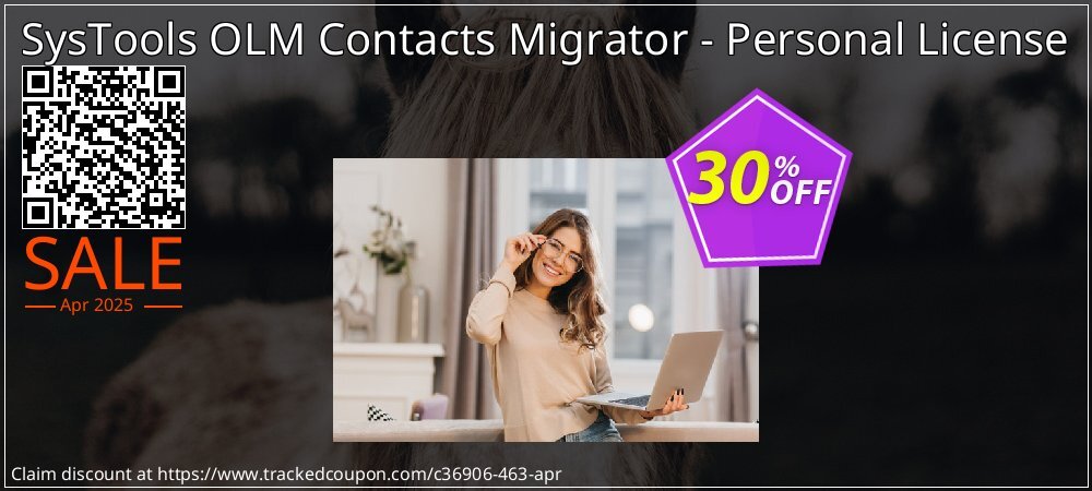 SysTools OLM Contacts Migrator - Personal License coupon on Easter Day discount