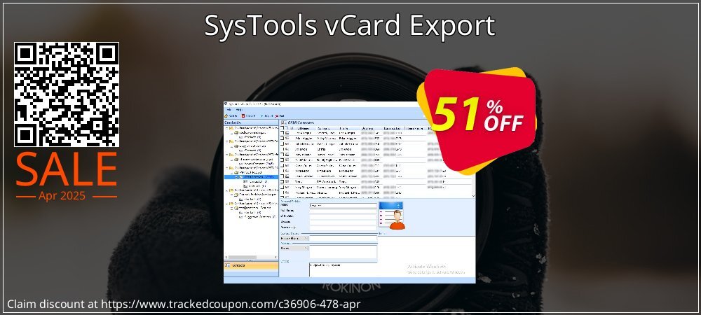 SysTools vCard Export coupon on Constitution Memorial Day deals