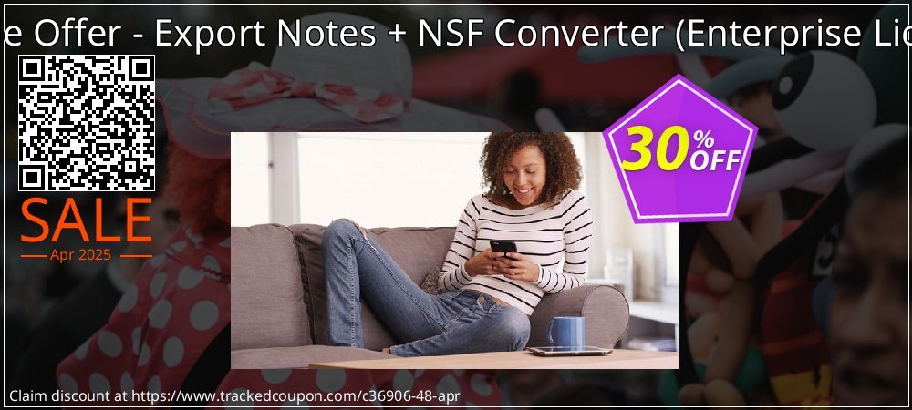 Bundle Offer - Export Notes + NSF Converter - Enterprise License  coupon on Easter Day offer