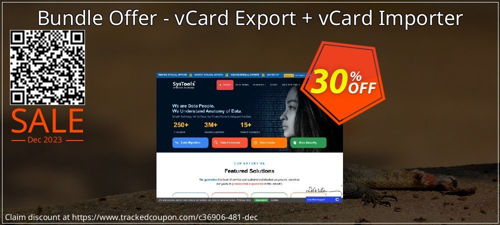Bundle Offer - vCard Export + vCard Importer coupon on World Party Day discount