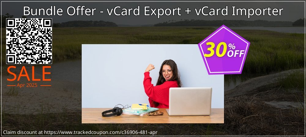 Bundle Offer - vCard Export + vCard Importer coupon on National Loyalty Day offering discount
