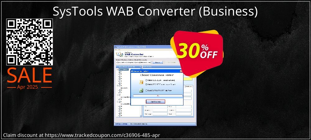 SysTools WAB Converter - Business  coupon on National Walking Day discounts