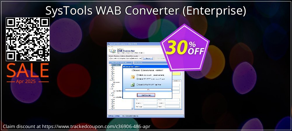 SysTools WAB Converter - Enterprise  coupon on National Loyalty Day sales