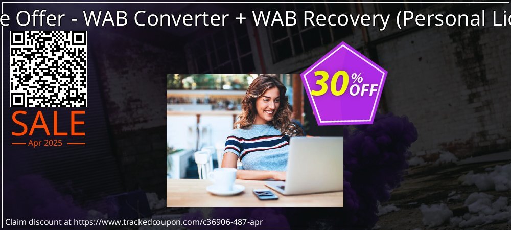 Bundle Offer - WAB Converter + WAB Recovery - Personal License  coupon on Working Day deals