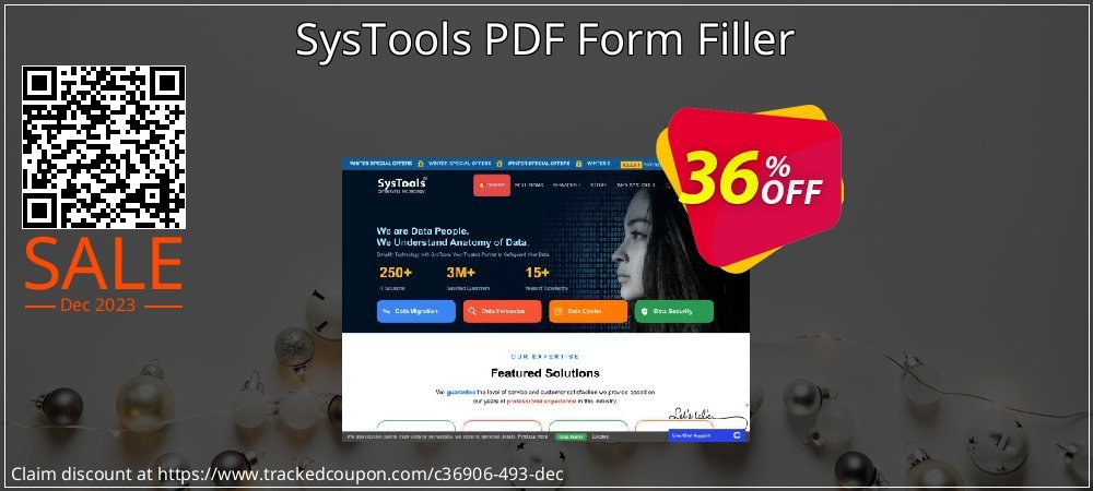 SysTools PDF Form Filler coupon on Easter Day super sale