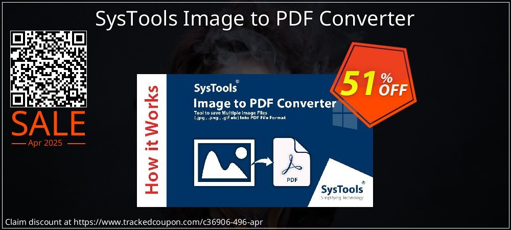 SysTools Image to PDF Converter coupon on World Party Day sales