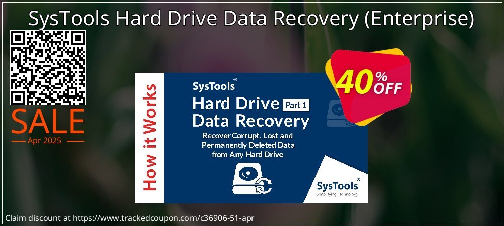 SysTools Hard Drive Data Recovery - Enterprise  coupon on World Party Day offering sales