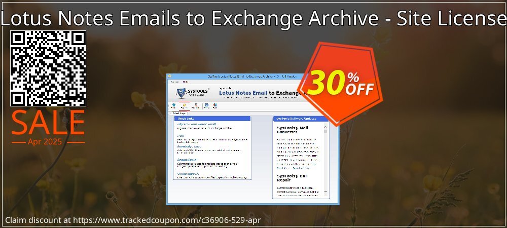 Lotus Notes Emails to Exchange Archive - Site License coupon on World Password Day discounts