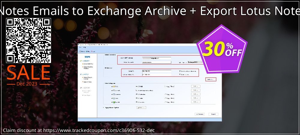 Bundle Offer - Lotus Notes Emails to Exchange Archive + Export Lotus Notes - Enterprise License  coupon on April Fools' Day sales