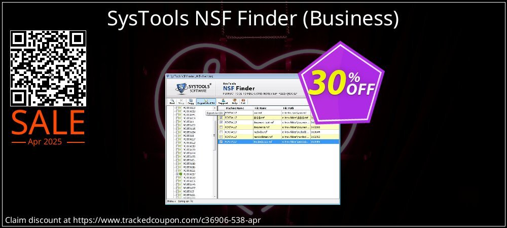 SysTools NSF Finder - Business  coupon on Constitution Memorial Day discounts