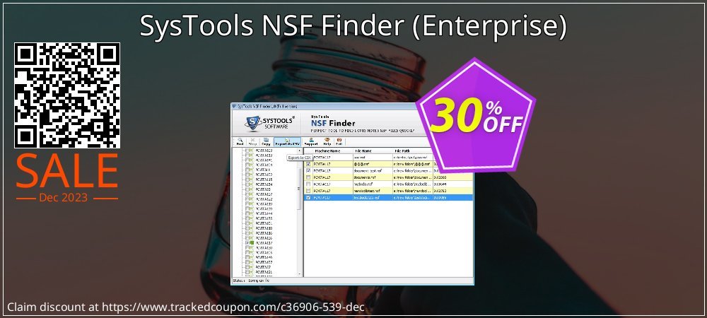 SysTools NSF Finder - Enterprise  coupon on World Password Day promotions