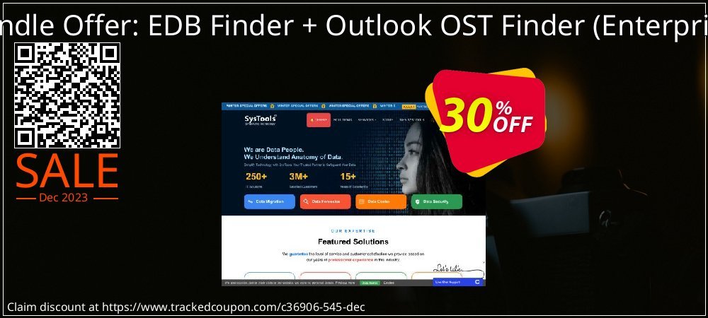 Bundle Offer: EDB Finder + Outlook OST Finder - Enterprise  coupon on National Walking Day offering discount
