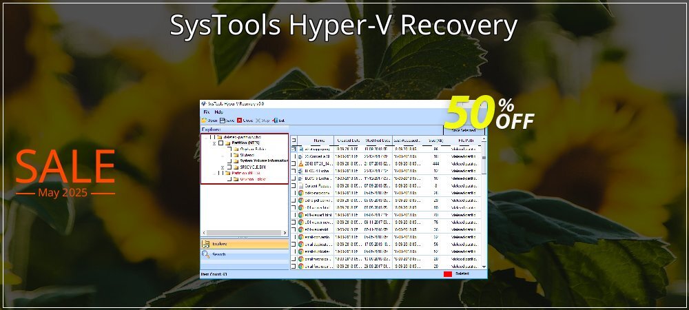 SysTools Hyper-V Recovery coupon on Mother's Day deals