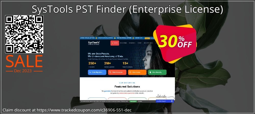 SysTools PST Finder - Enterprise License  coupon on World Party Day deals