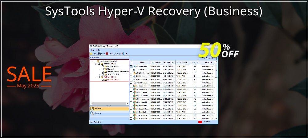 SysTools Hyper-V Recovery - Business  coupon on World Party Day deals