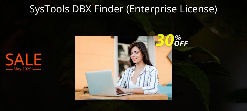 SysTools DBX Finder - Enterprise License  coupon on World Backup Day sales