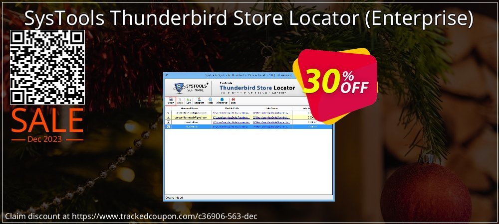 SysTools Thunderbird Store Locator - Enterprise  coupon on Easter Day offering discount