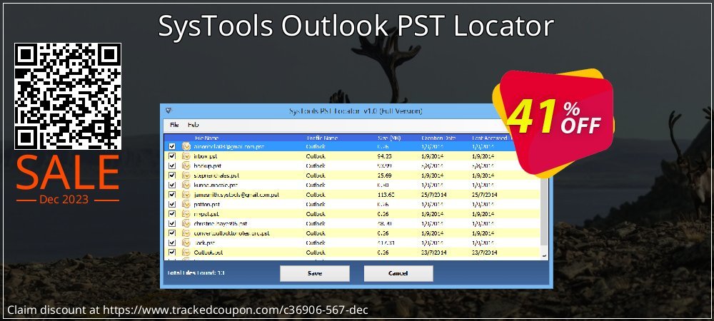 SysTools Outlook PST Locator coupon on April Fools' Day promotions