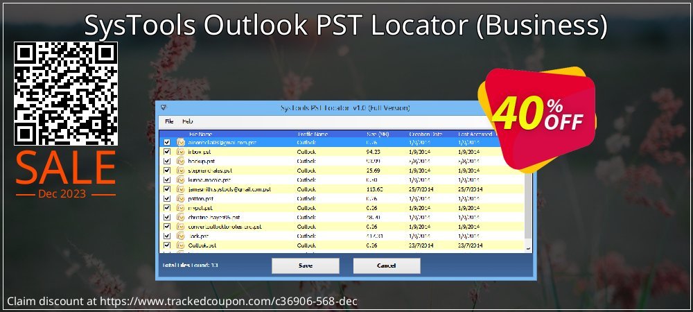SysTools Outlook PST Locator - Business  coupon on Easter Day sales
