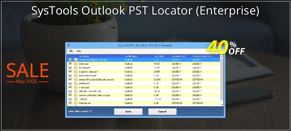 SysTools Outlook PST Locator - Enterprise  coupon on National Smile Day offer