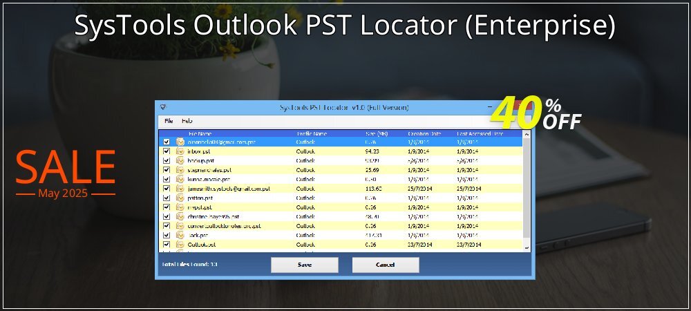 SysTools Outlook PST Locator - Enterprise  coupon on Tell a Lie Day deals